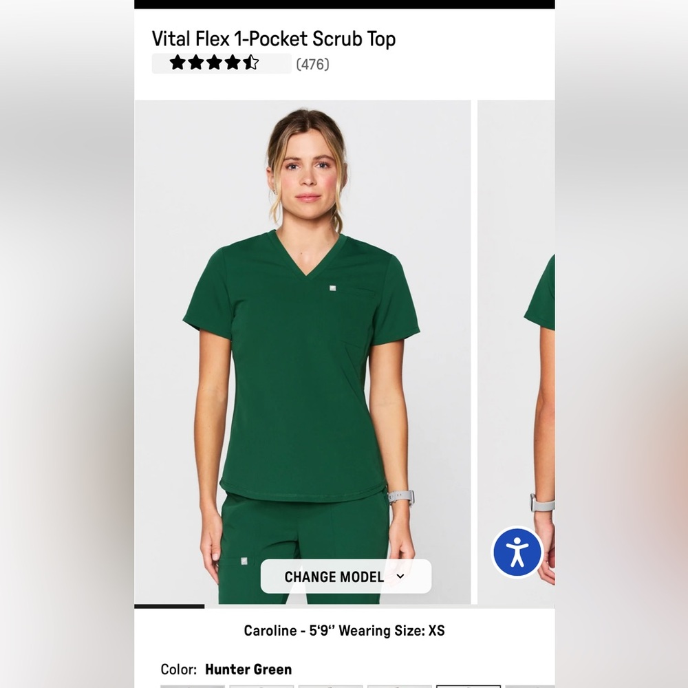 Fabletics scrub set
Color hunter green
Size small
Would rather sell as set